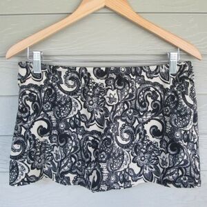 Shape FX Swim Skirt Women Plus Size 16 Full Coverage Bottoms‎ Black White C 3464